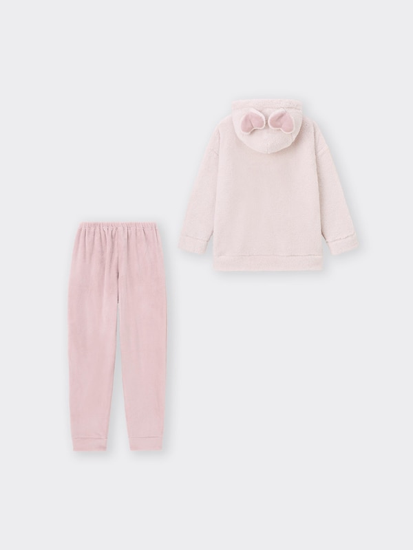 Marshmallow Feel Hoodie Set Heart