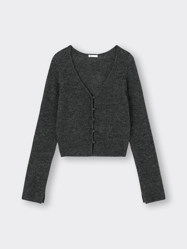 Fuzzy Short Cardigan