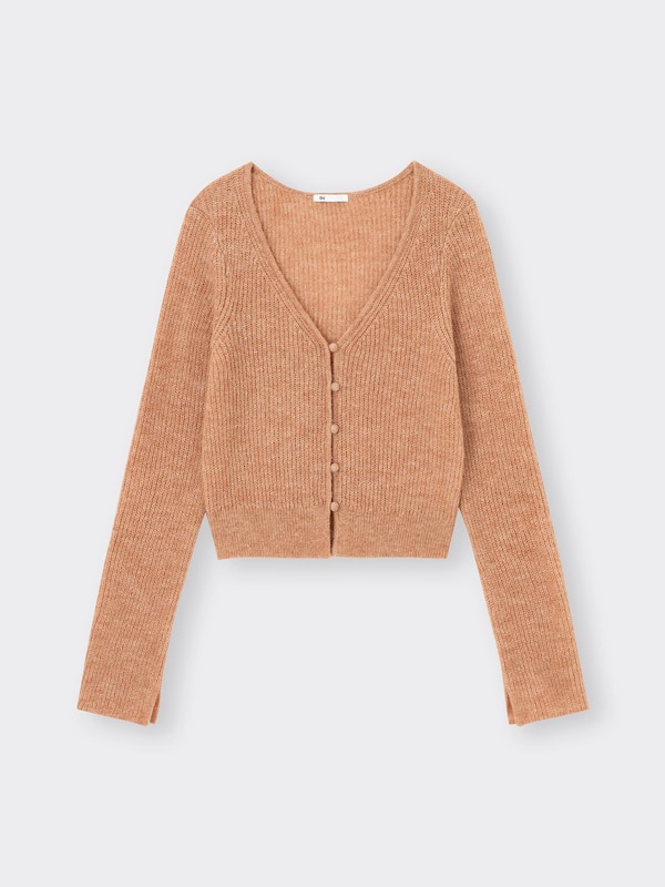 Fuzzy Short Cardigan