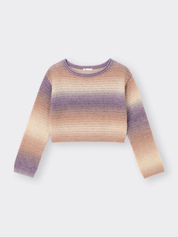 Fuzzy Gradation Sweater