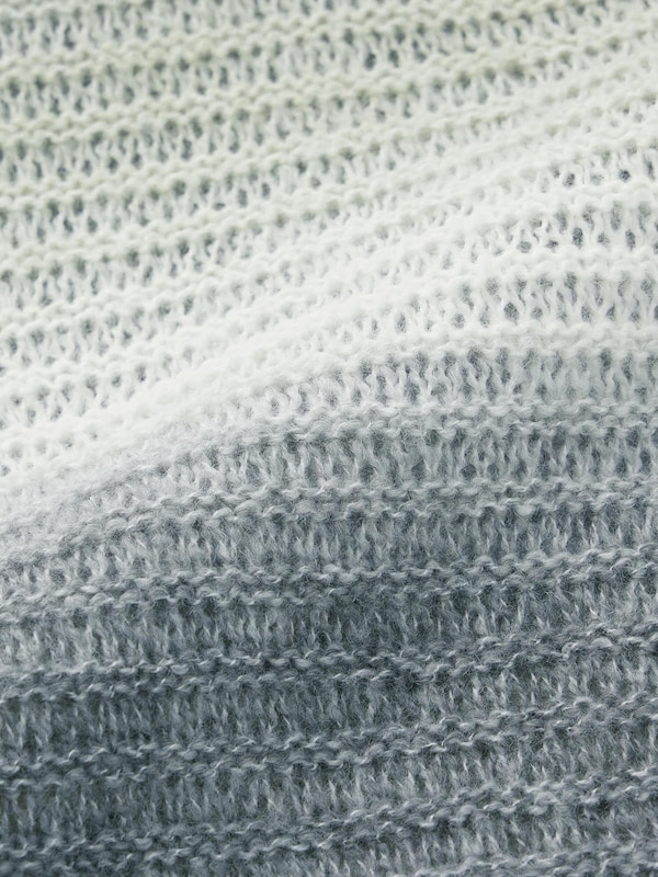 Fuzzy Gradation Sweater