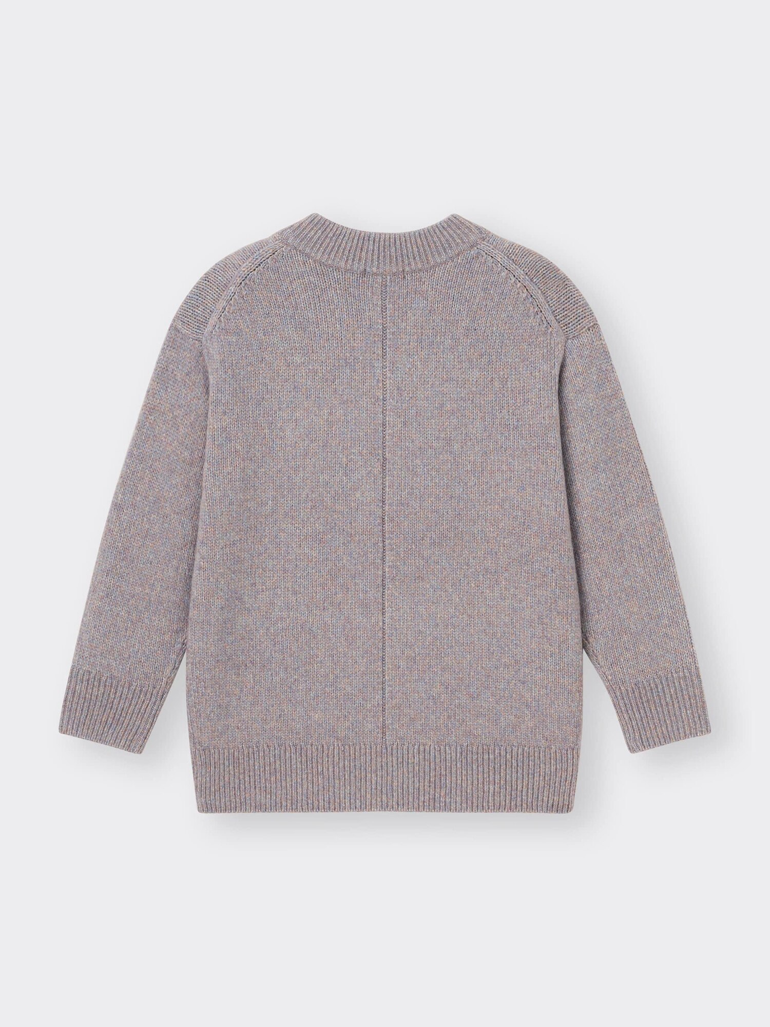 Melange V Neck Sweater | GU US