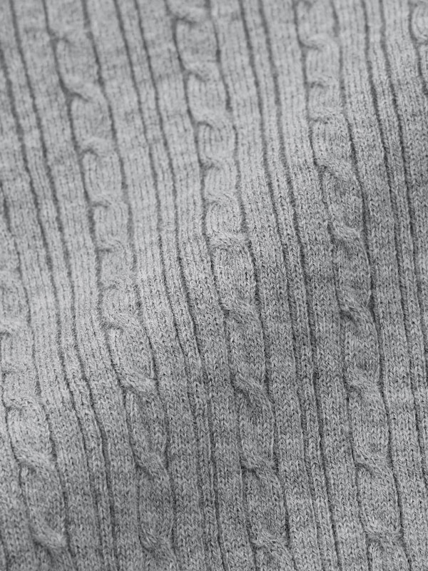 Cable Full-Zip Hoodie