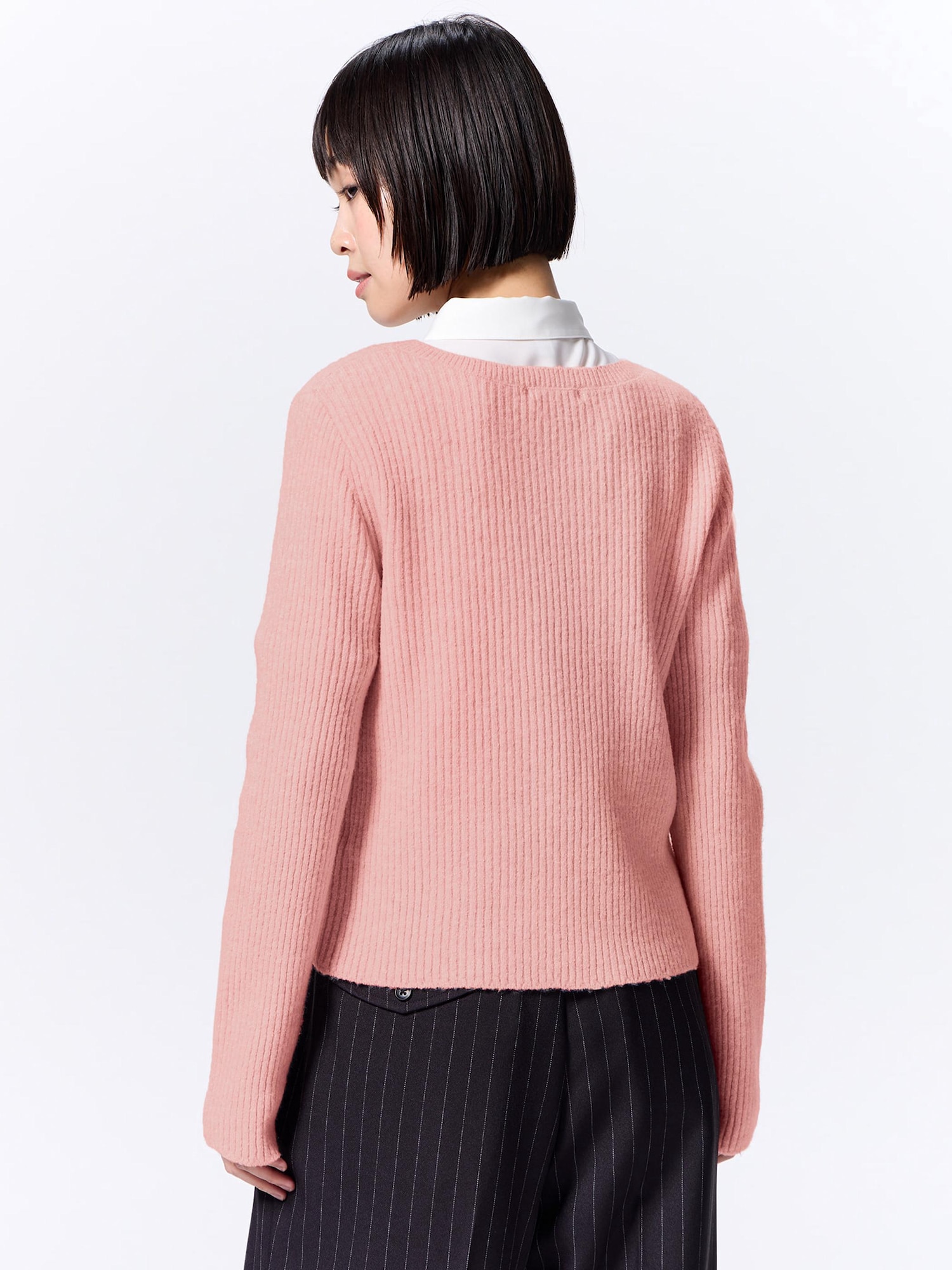 Front Ribbon Cardigan | GU US