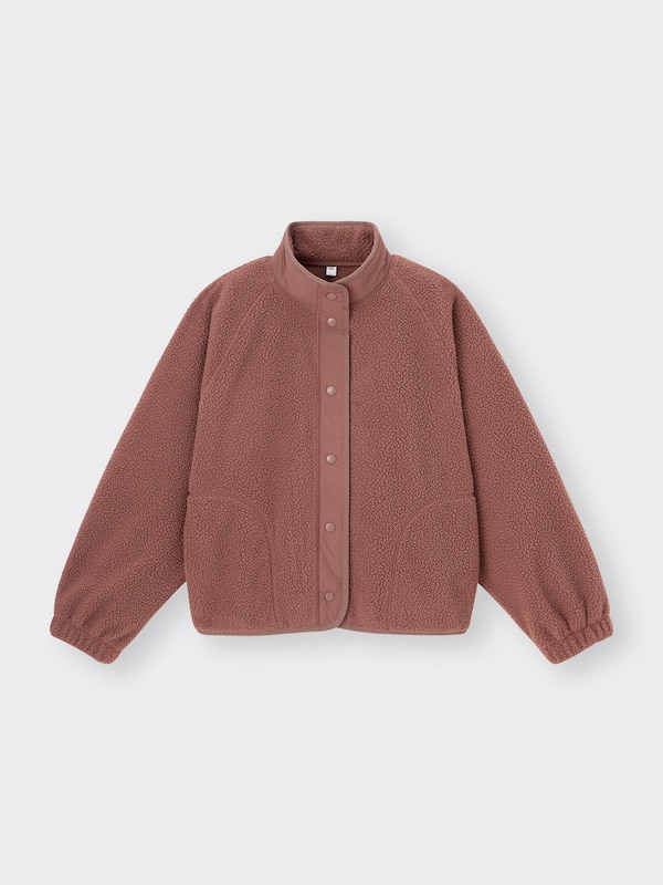 Faux Shearling Fleece Jacket