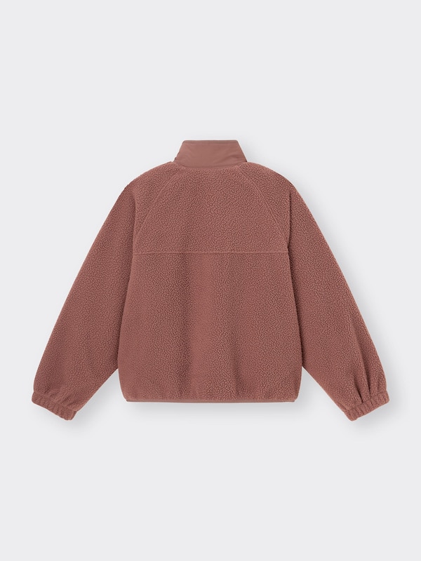 Faux Shearling Fleece Jacket