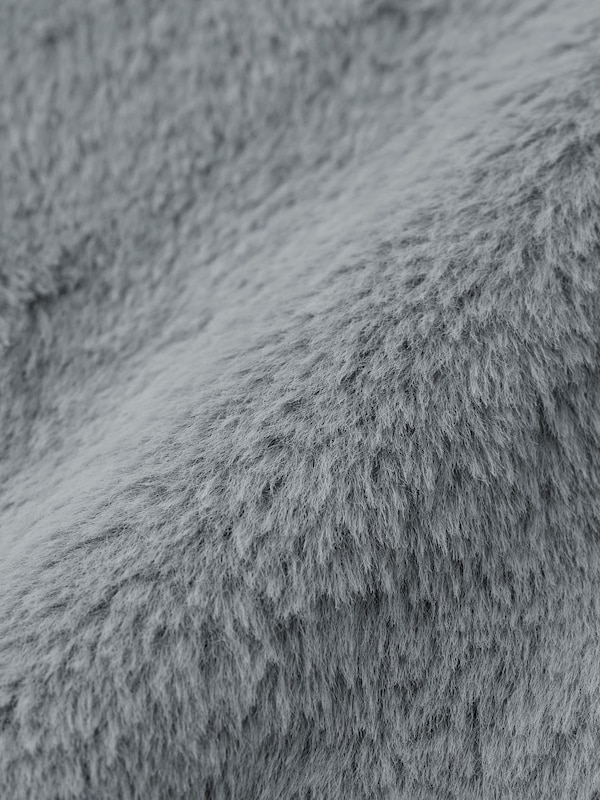 Faux Fur Hoodie Jacket