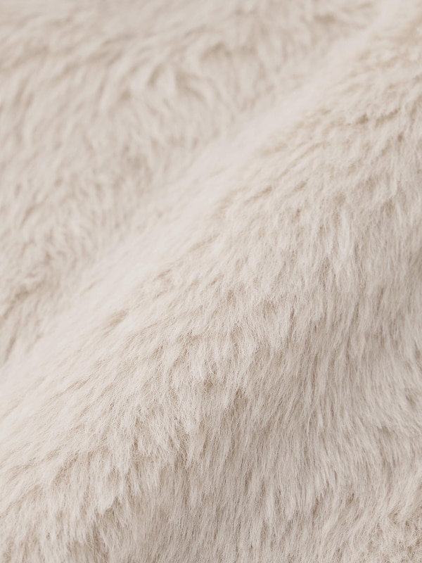 Faux Fur Hoodie Jacket