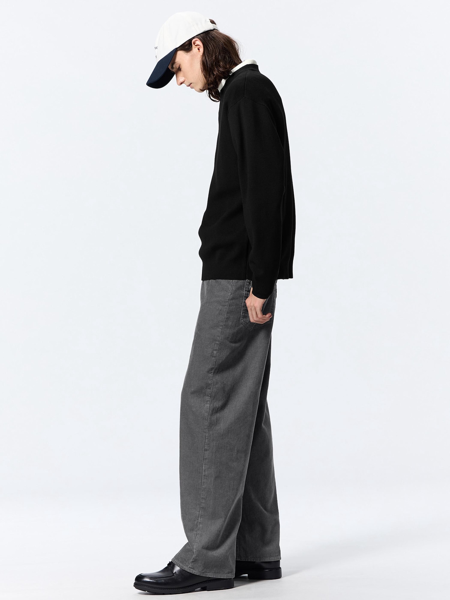 WIDE TAPERED CORDUROY PANTS(WASHED) / テーパード ウォッシュ