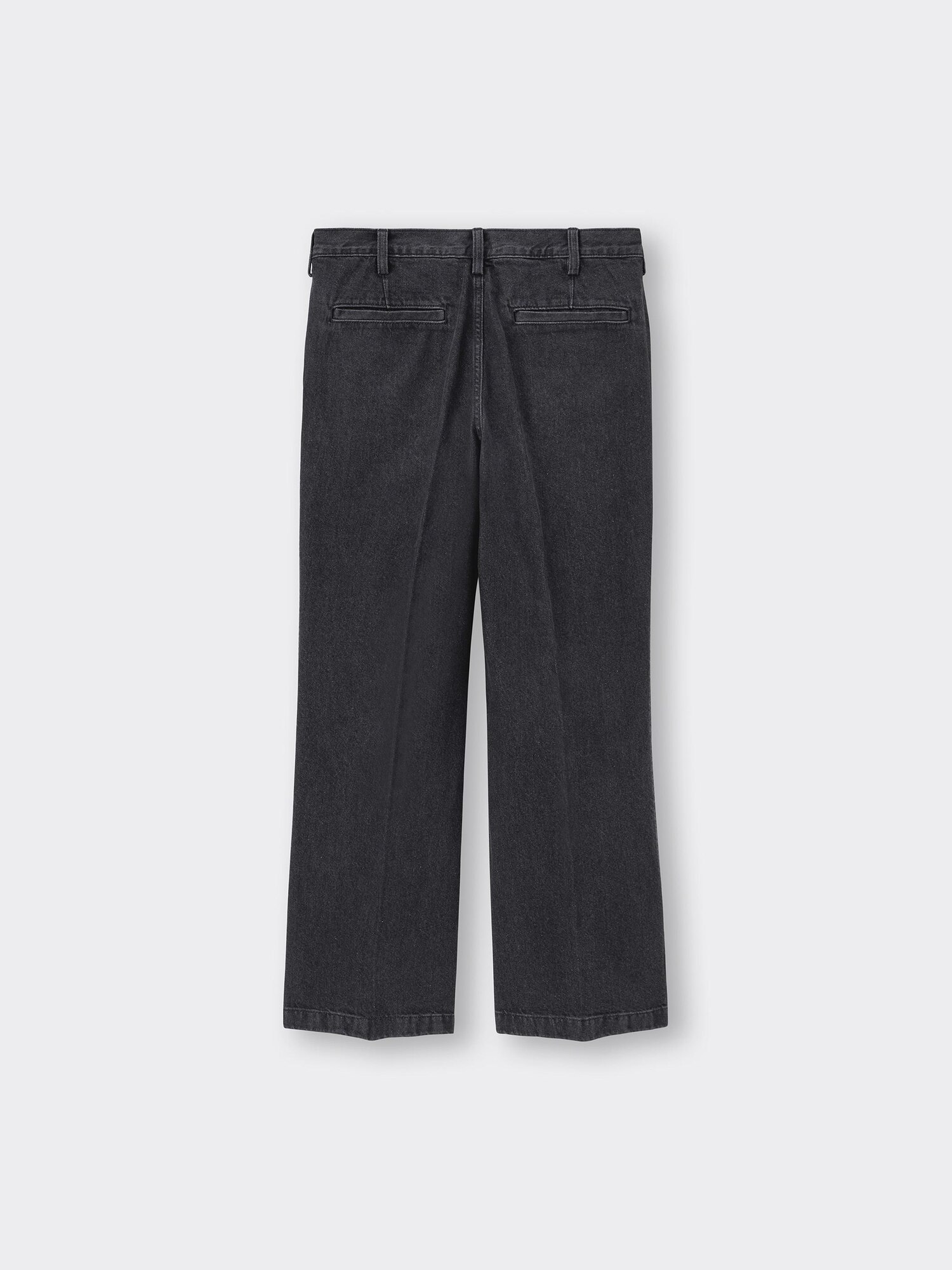 Shoe-Cut Denim Pants | GU US Shoe-Cut Denim Pants | GU US