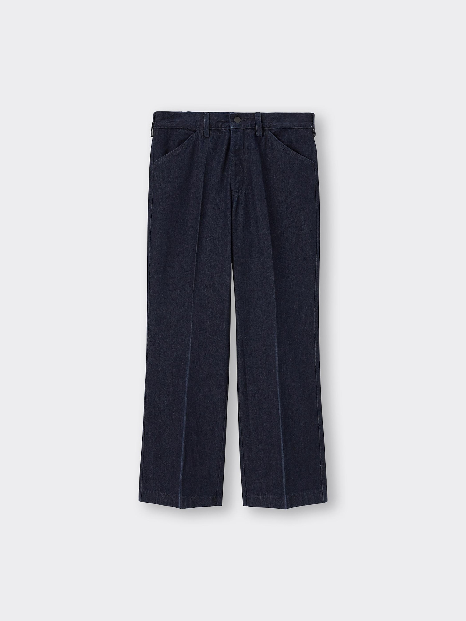 Shoe-Cut Denim Pants | GU US