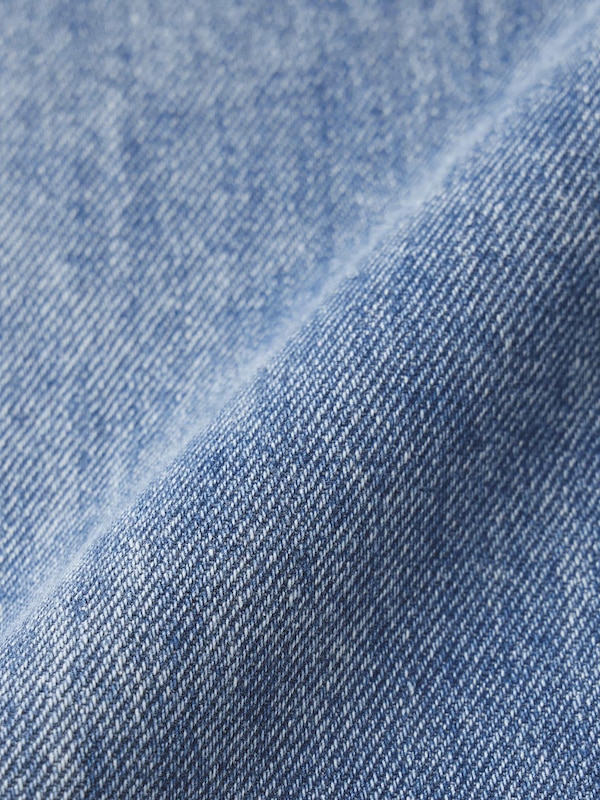 Shoe-Cut Denim Pants