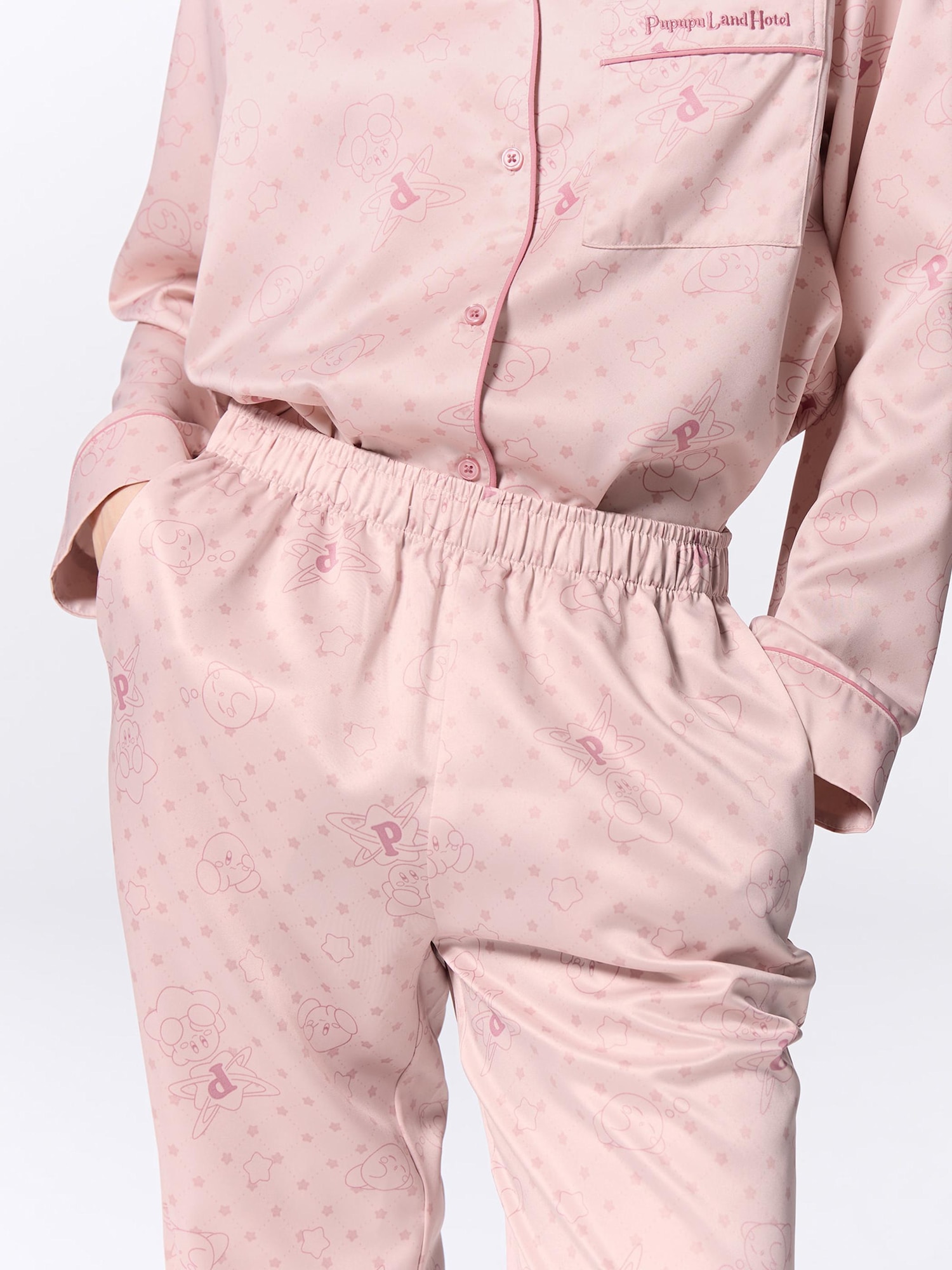 Lila Zora Blue Zebra Pajamas in Silk Satin | Olivia von Halle
