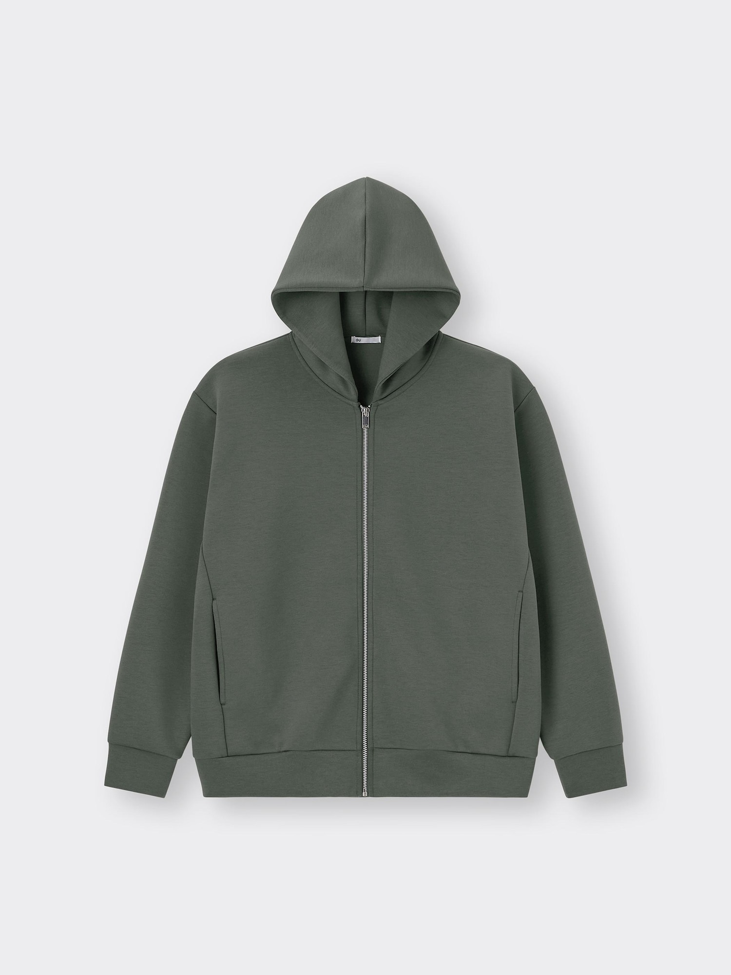 Unisex Double Face Sweat Full-Zip Hoodie | GU US