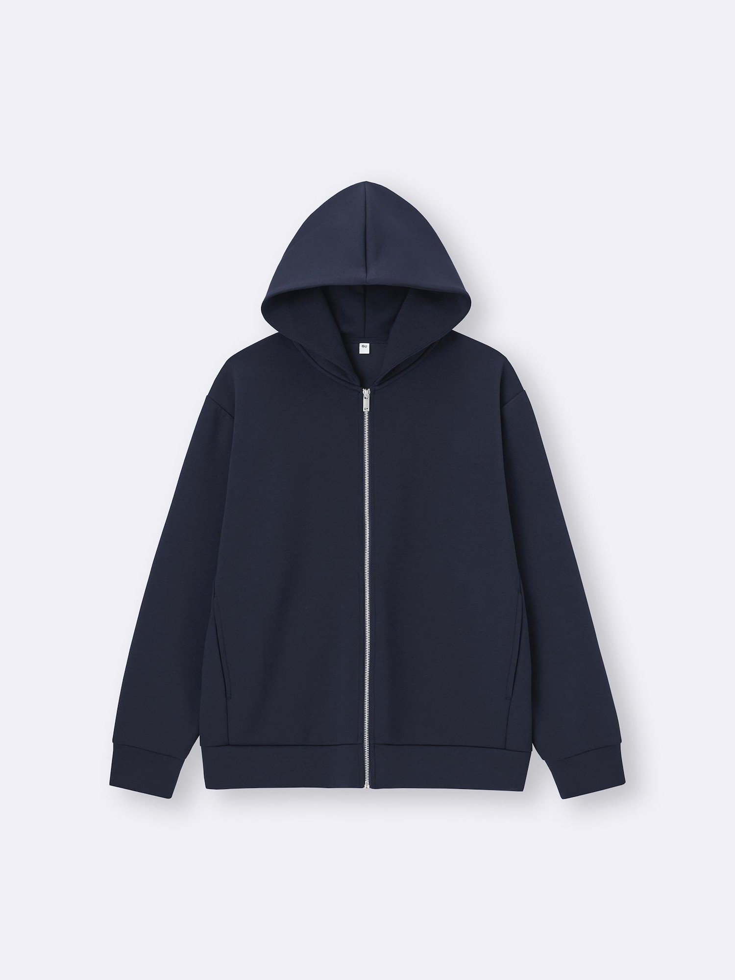 Unisex Double Face Sweat Full-Zip Hoodie | GU US