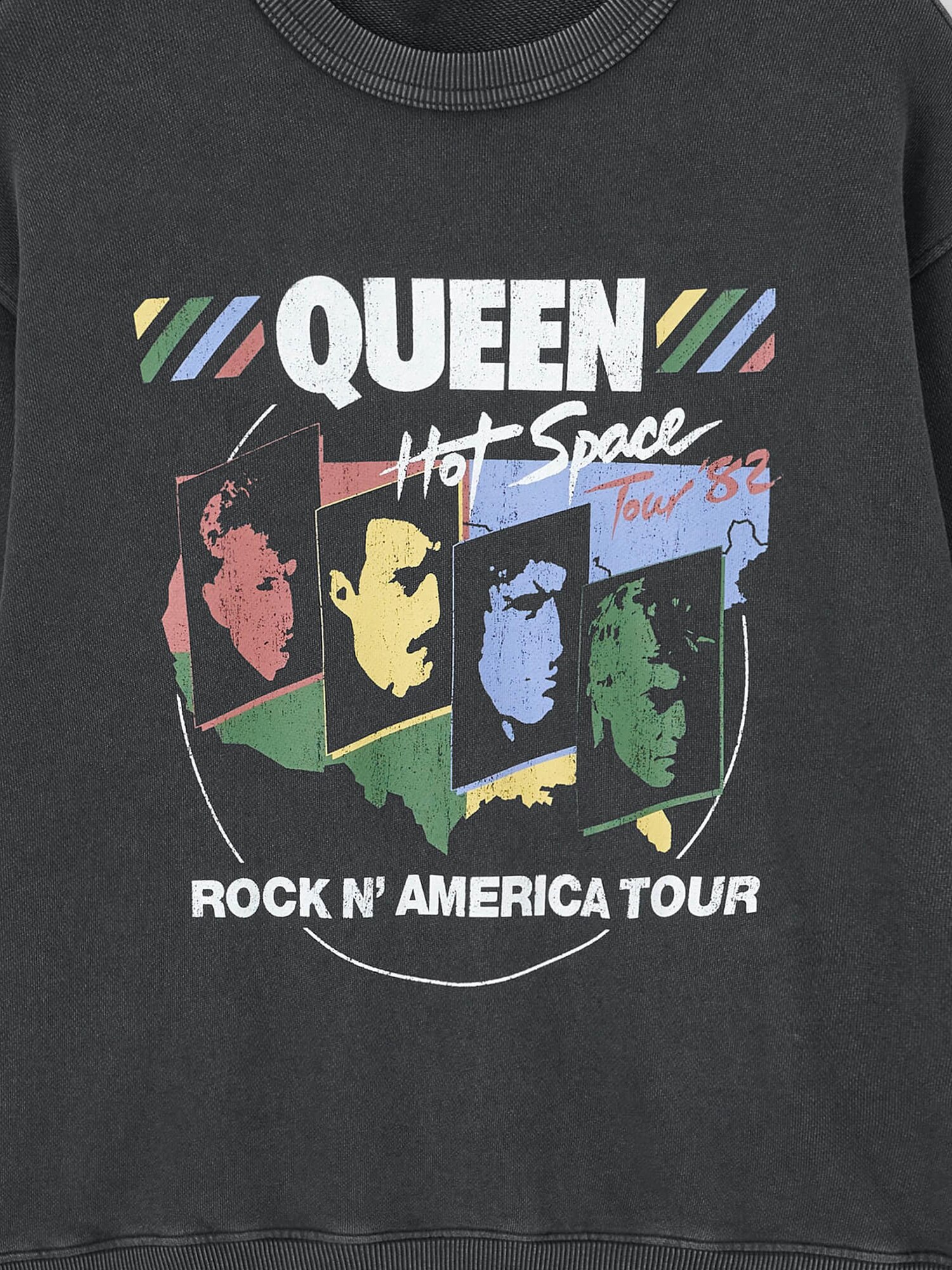 Men's Washed Sweatshirt QUEEN | GU US