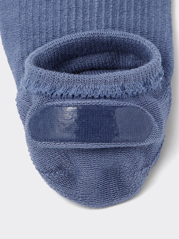 Ribbed Color Very Short Socks 3-Pack Non-Slip