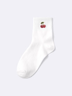 Ankle Socks Embroidery