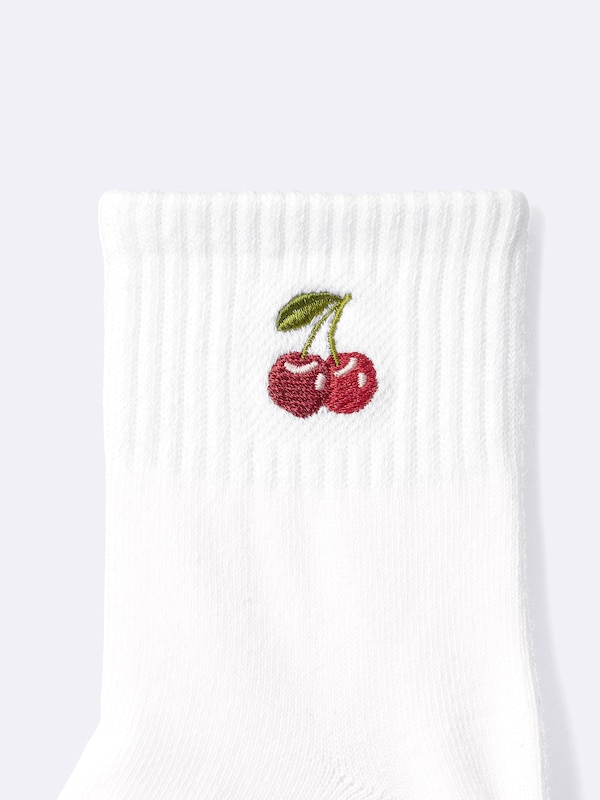 Ankle Socks Embroidery