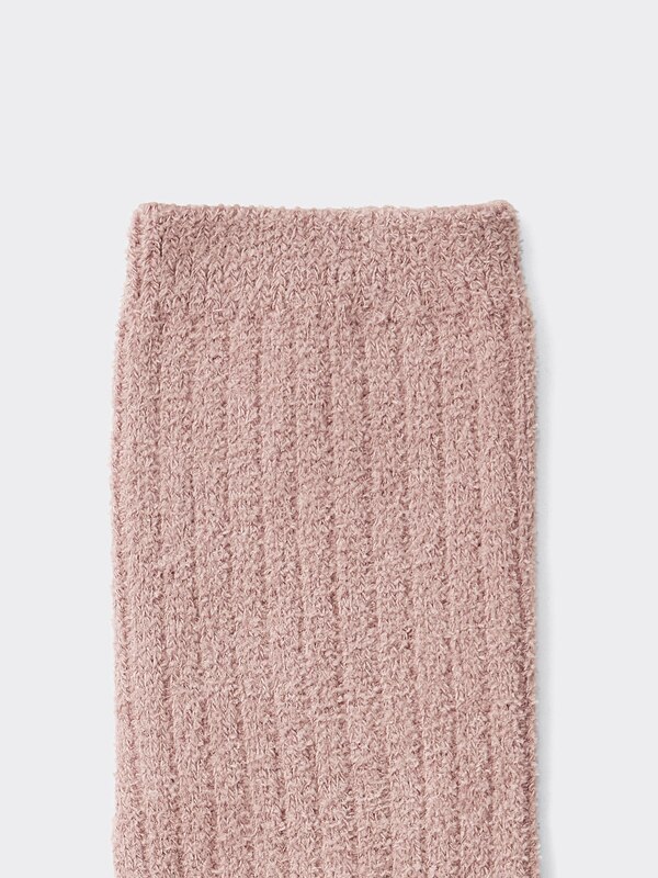 STYLE-HEAT Mole Ribbed Crew Socks