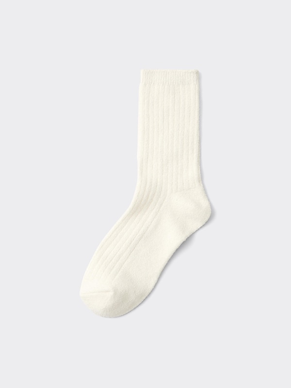 STYLE-HEAT Mole Ribbed Crew Socks