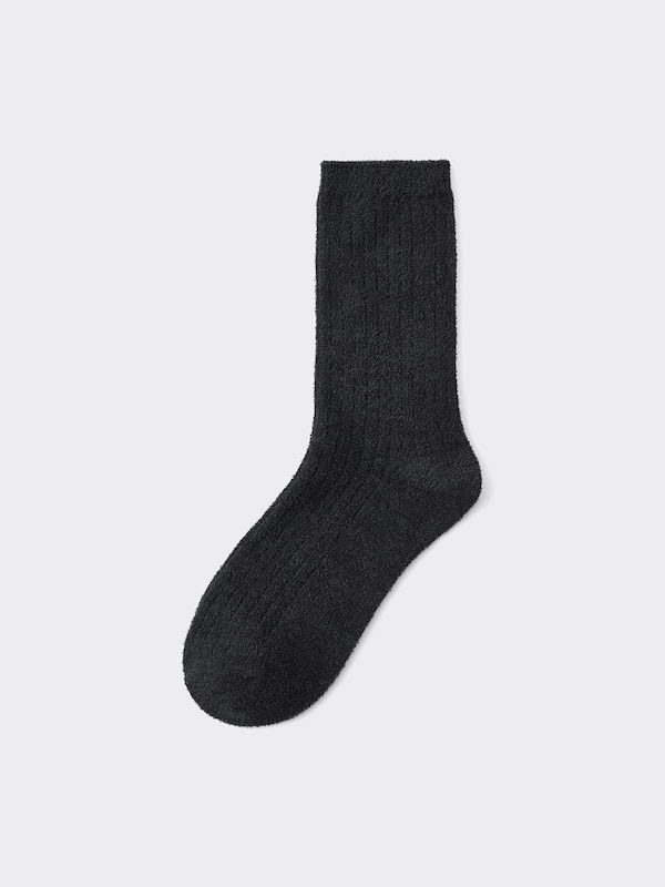 STYLE-HEAT Mole Ribbed Crew Socks