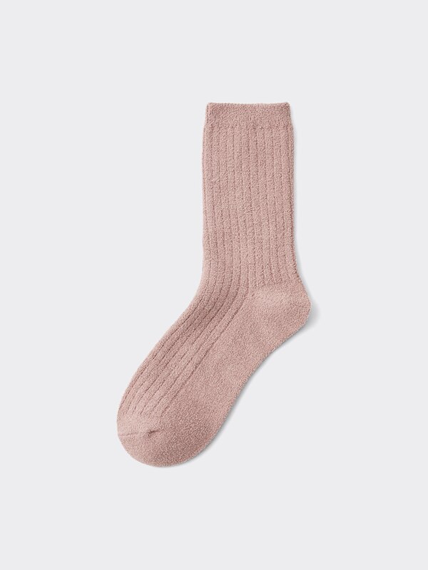 STYLE-HEAT Mole Ribbed Crew Socks