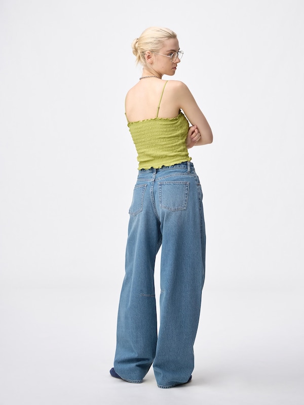 Barrel Leg Jeans | Long