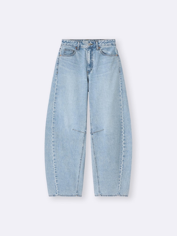 Barrel Leg Jeans | Long