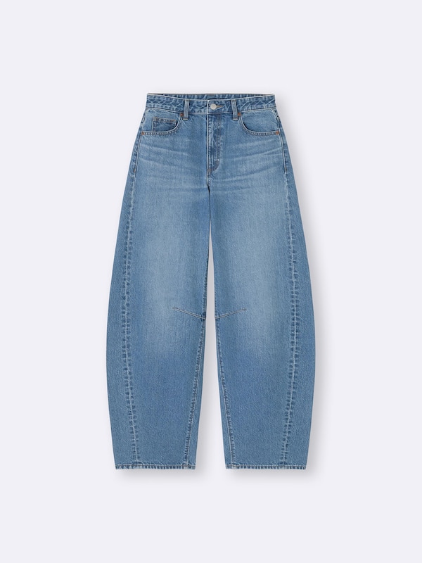 Barrel Leg Jeans | Long