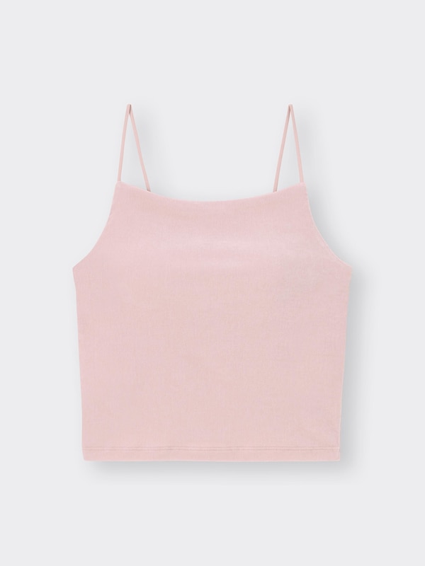 Bra-Feel Velour Cropped Camisole