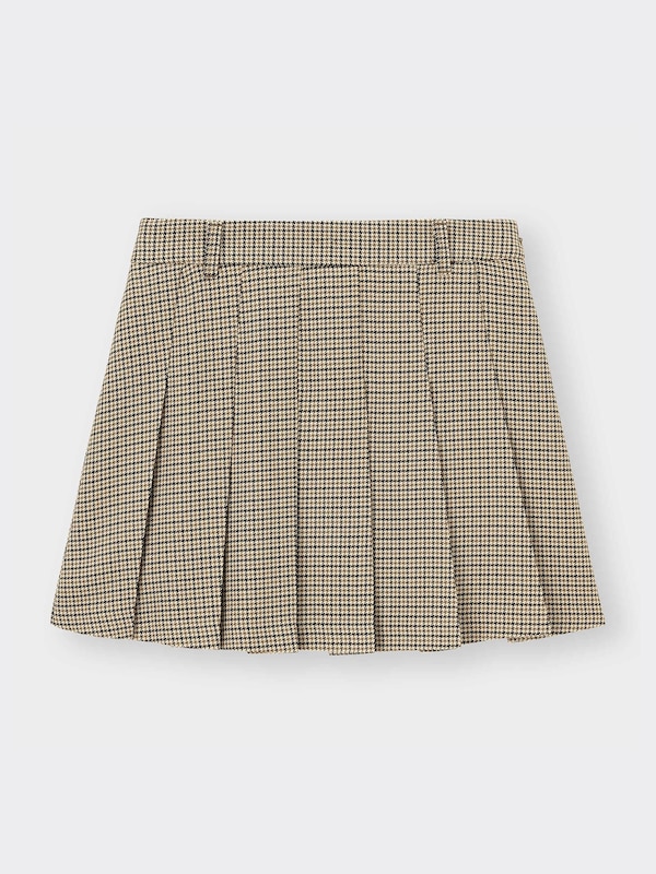Pleated Skort Checked(Japan Sizing)