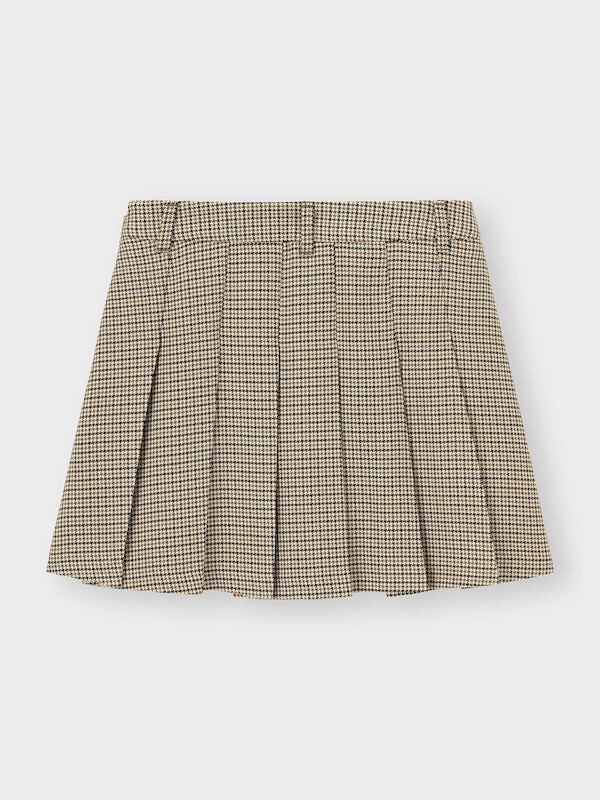 Pleated Skort Checked(Japan Sizing)