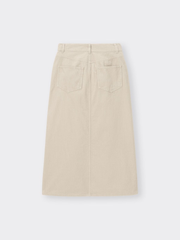 Corduroy Narrow Skirt