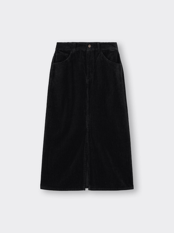 Corduroy Narrow Skirt