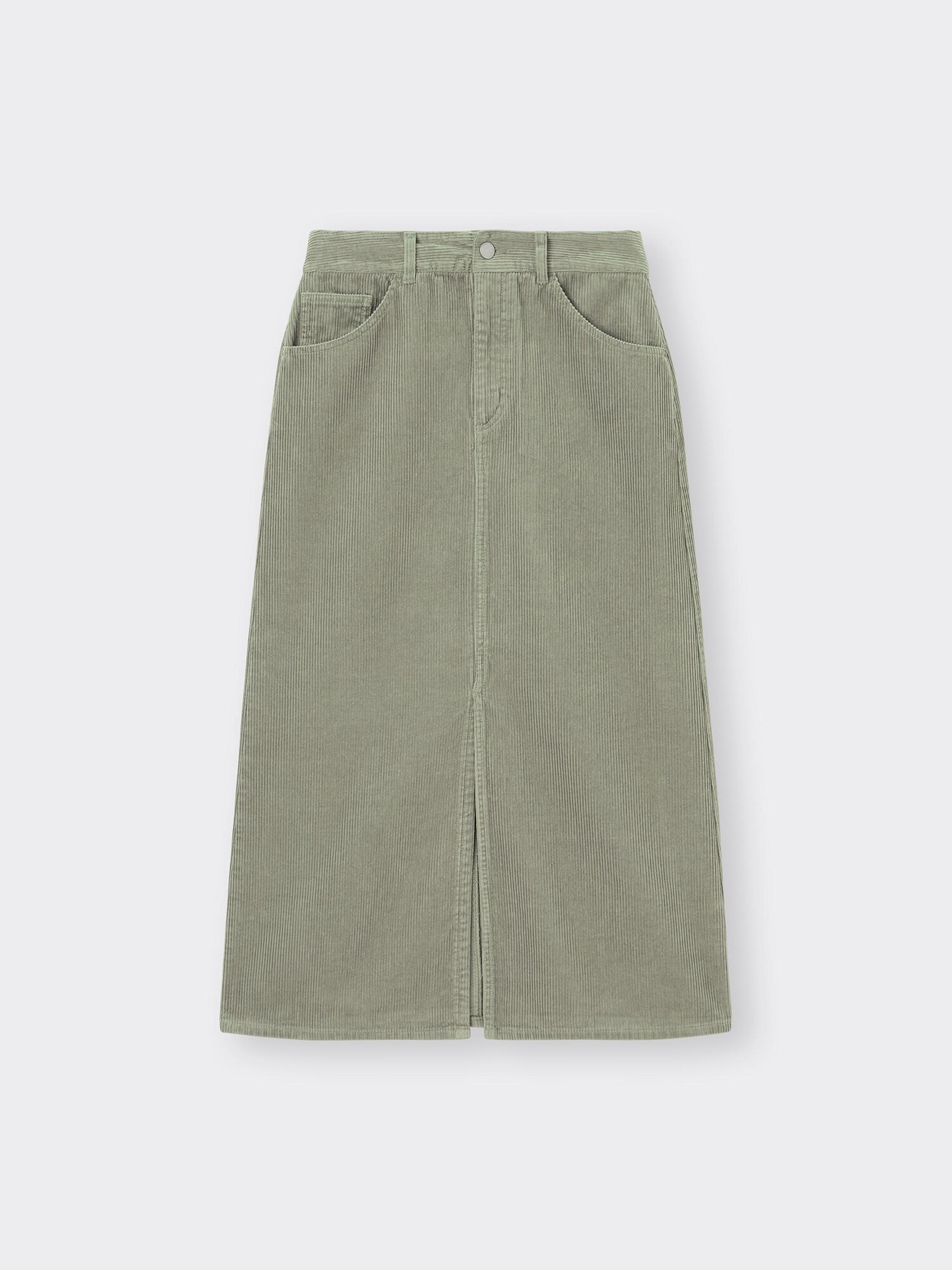 Corduroy Narrow Skirt | GU US