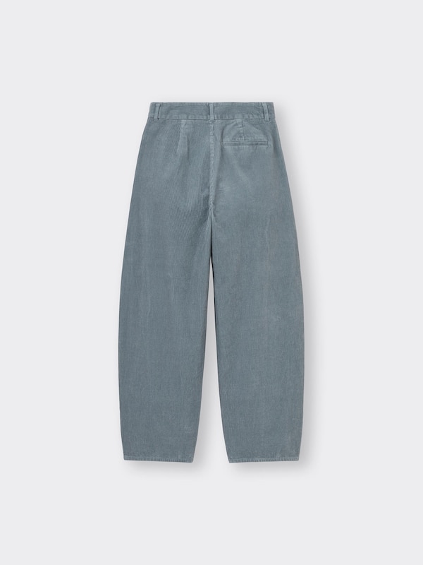 Corduroy Barrel Leg Pants