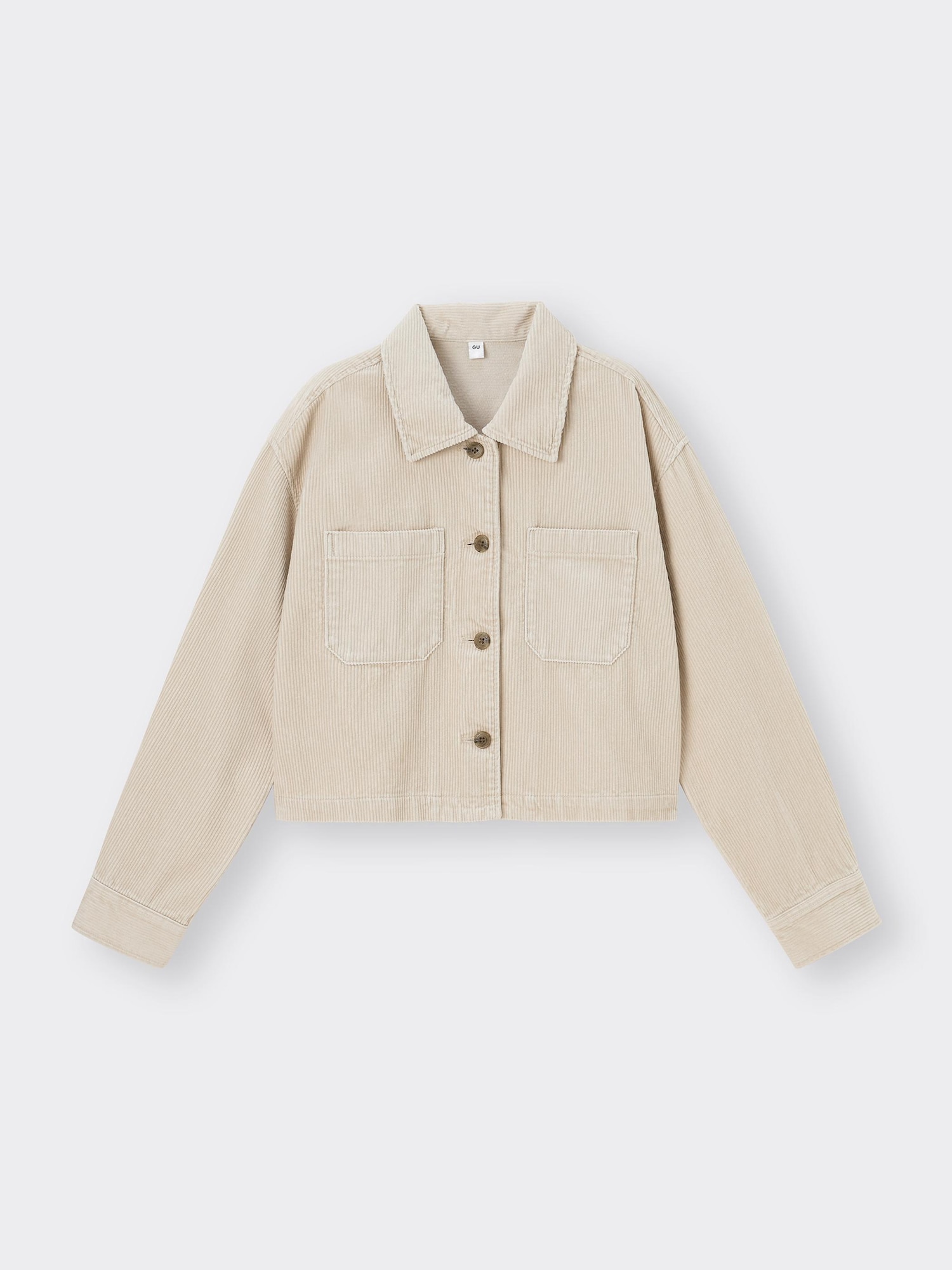 Corduroy Short Shirt | GU US