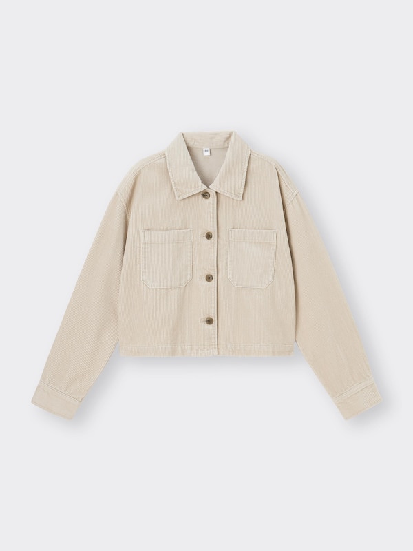 Corduroy Short Shirt