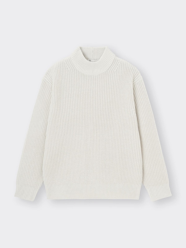 Low Gauge High Neck Sweater