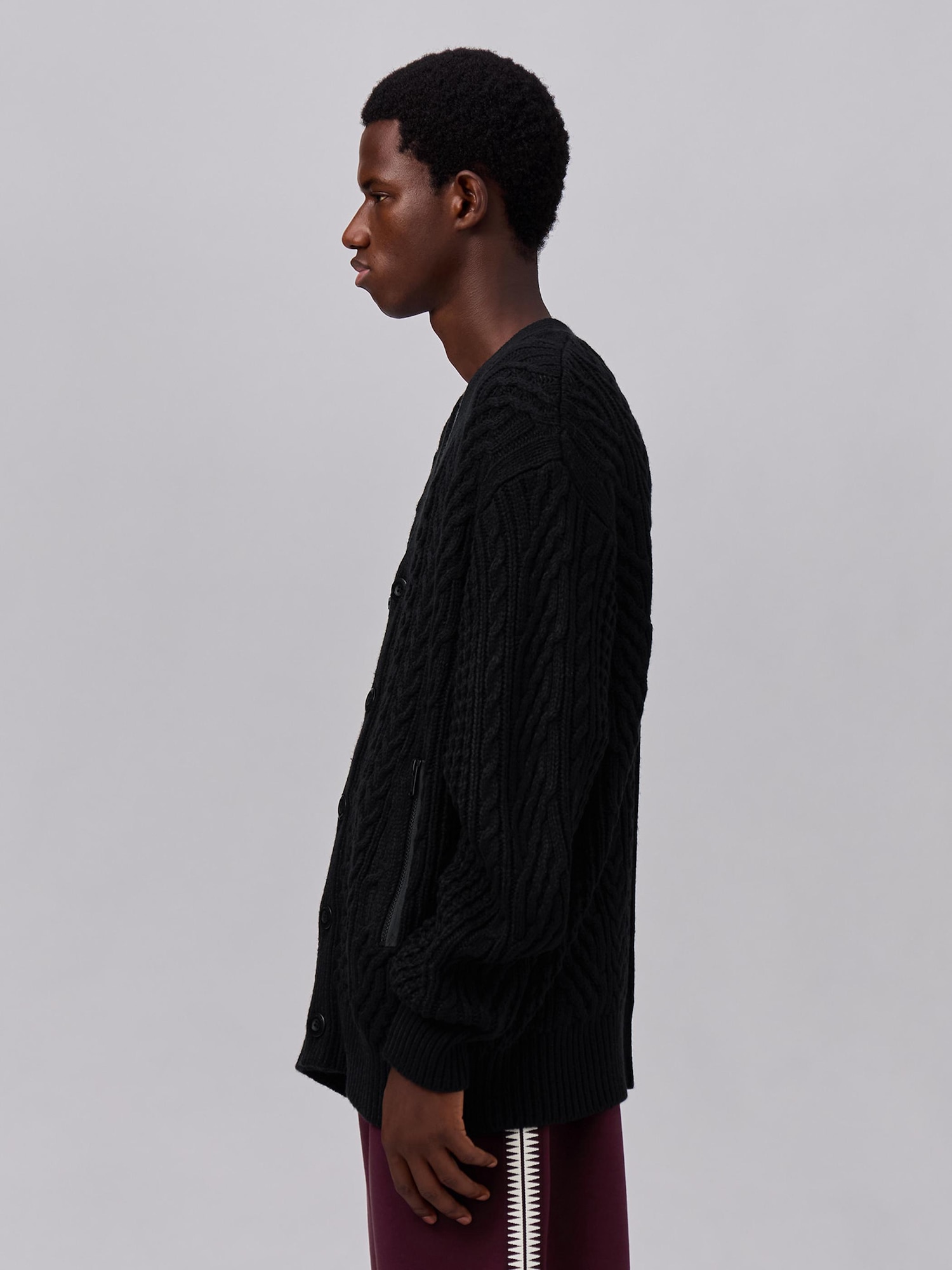 Cable Knitted Cardigan UNDERCOVER | GU US