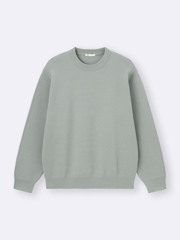SMOOTH KNITTED Crew Neck Sweater