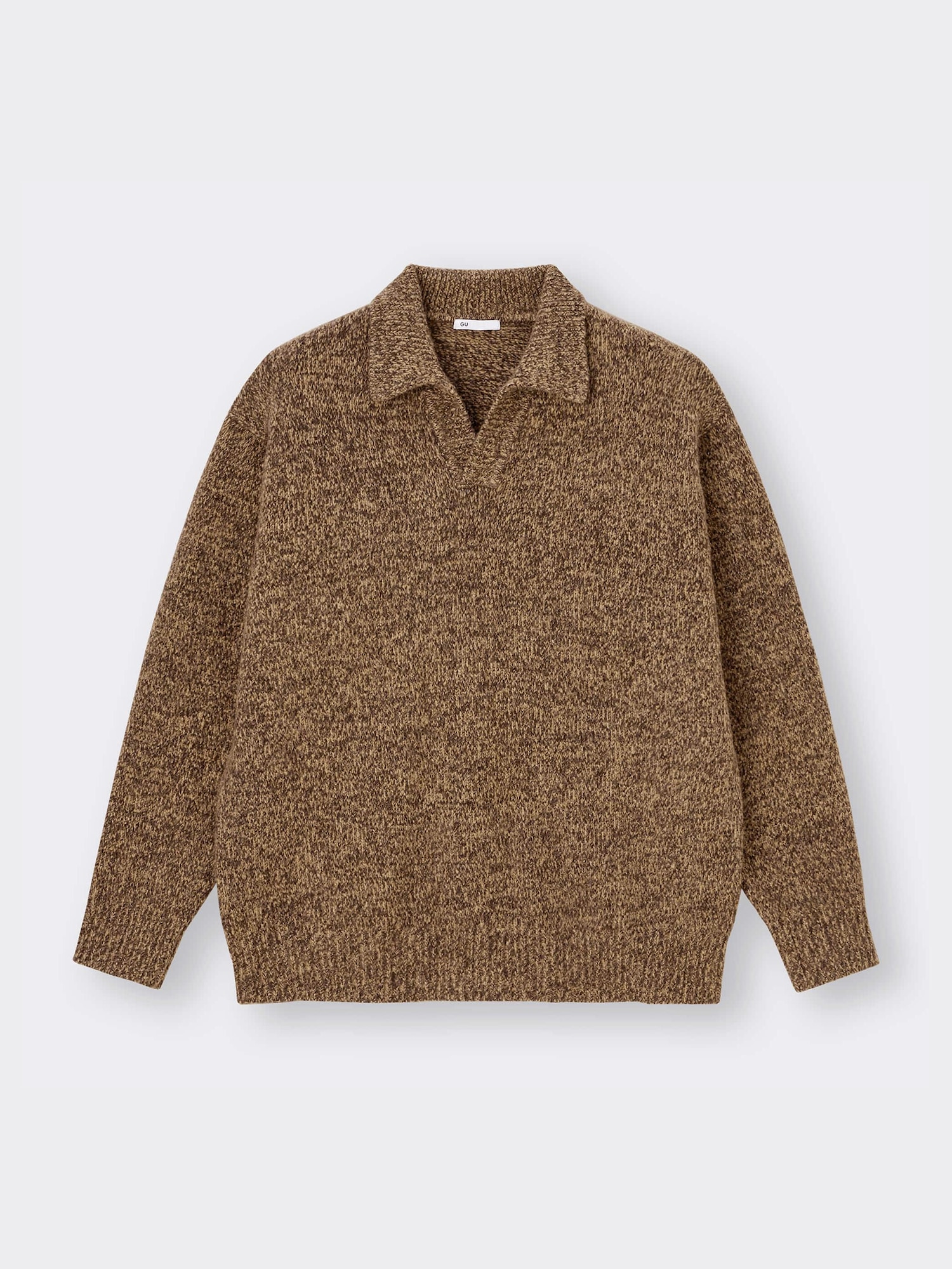 Men's BRUSHY KNITTED Skipper Polo Shirt | GU US