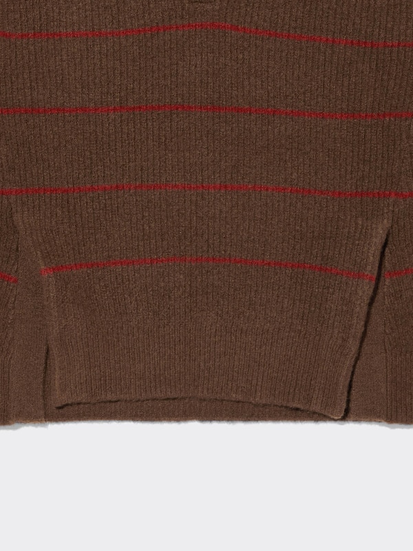 Striped Sailor Collar Sweater by rokh