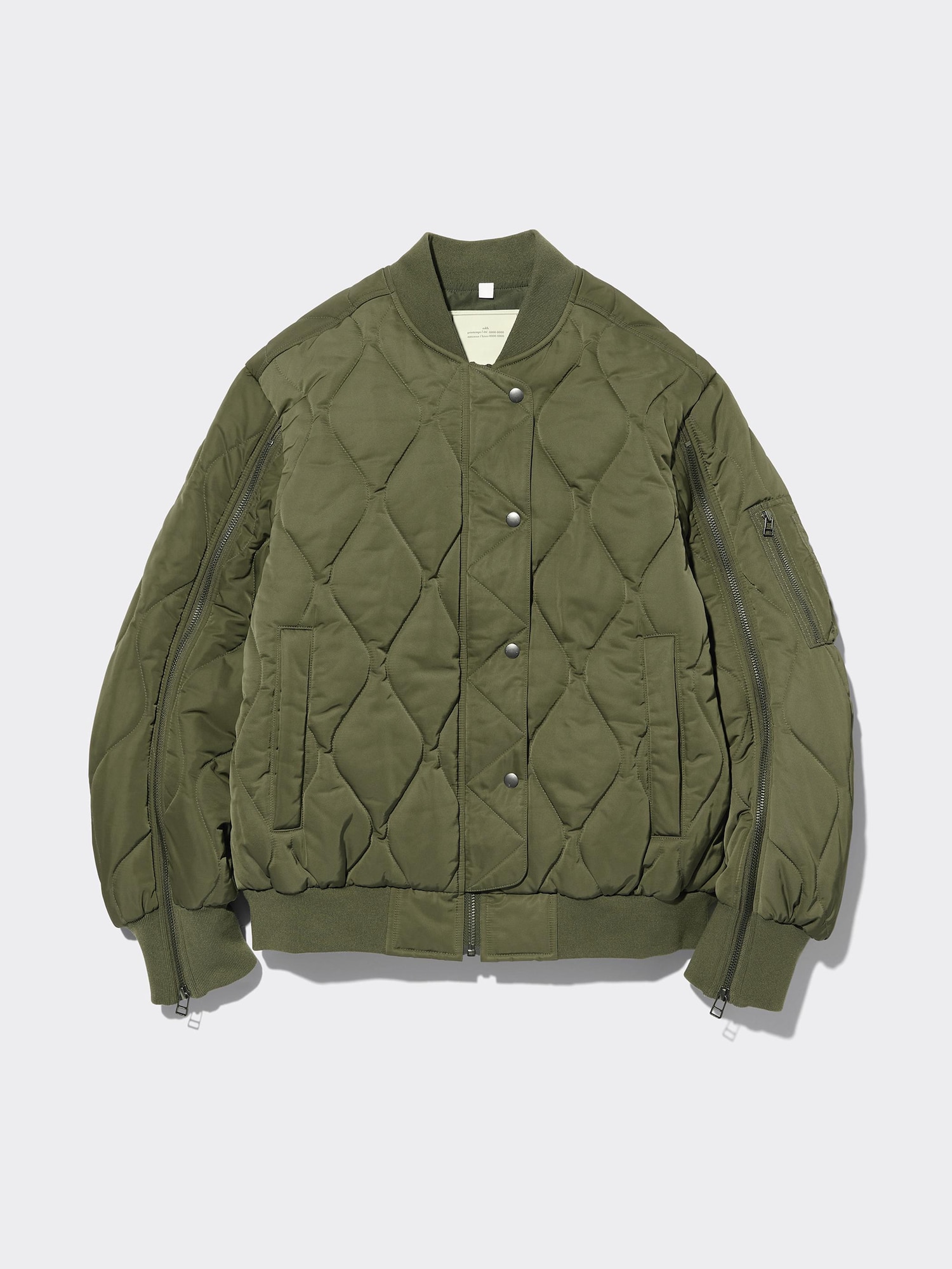 Hellrazor WEVE QUILTED JACKET カーキ Hellrazor WEVE QUILTED JACKET カーキ