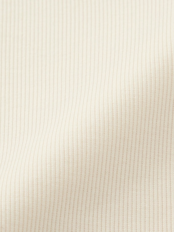 Ribbed Polo Cardigan