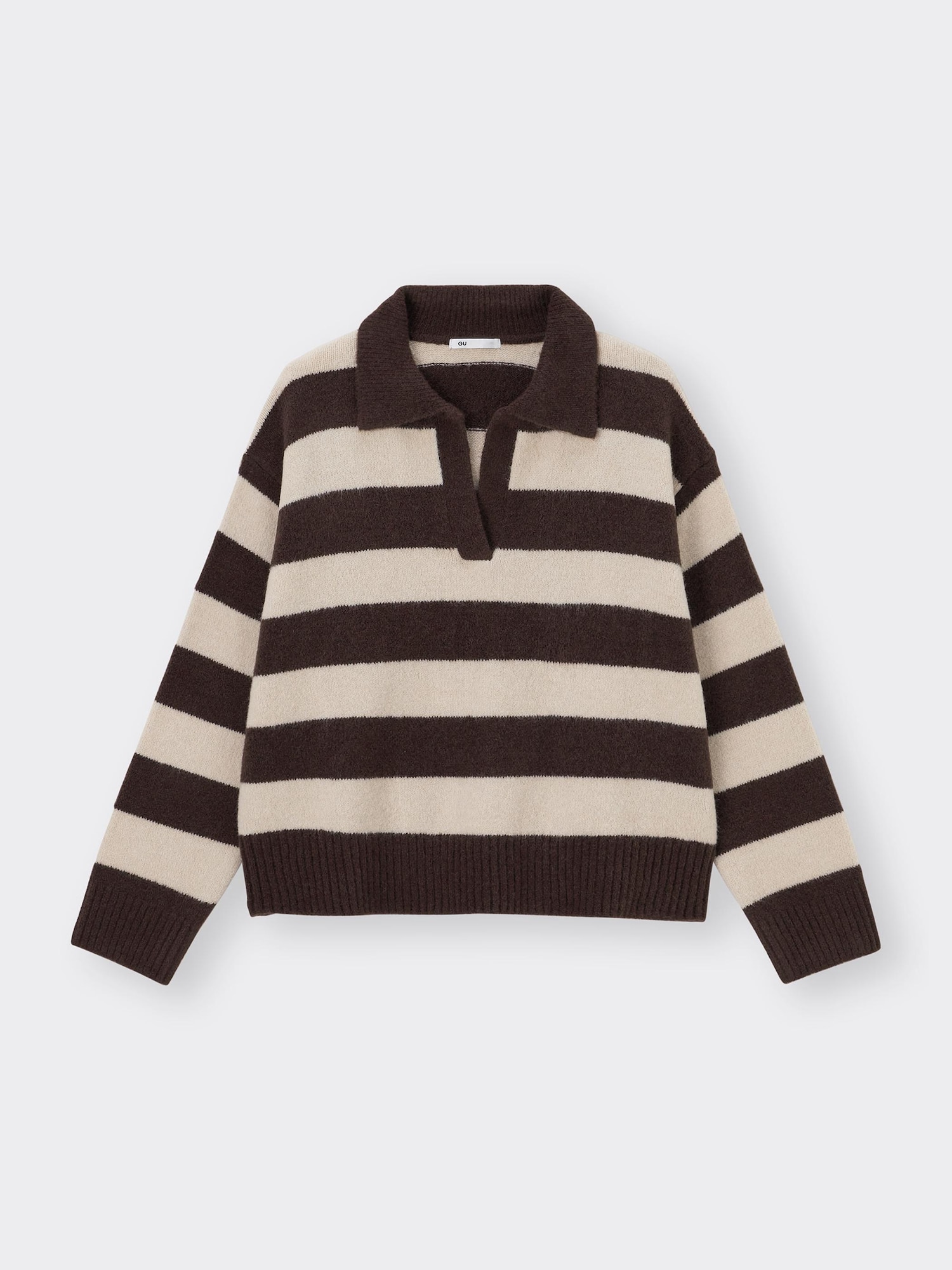 Puffy Touch Skipper Striped Sweater | GU US
