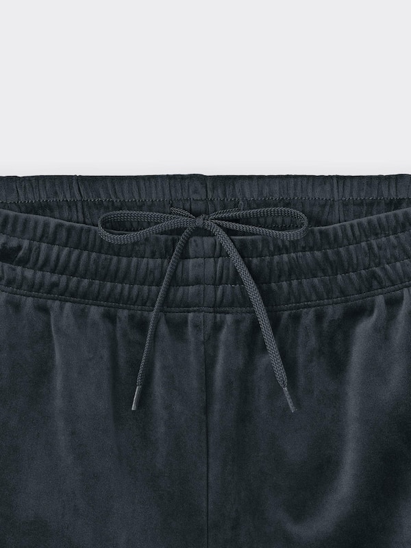 Velour Side Line Pull-On Pants