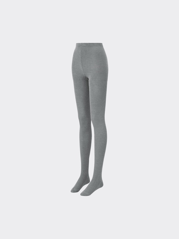 STYLE-HEAT Ribbed Tights