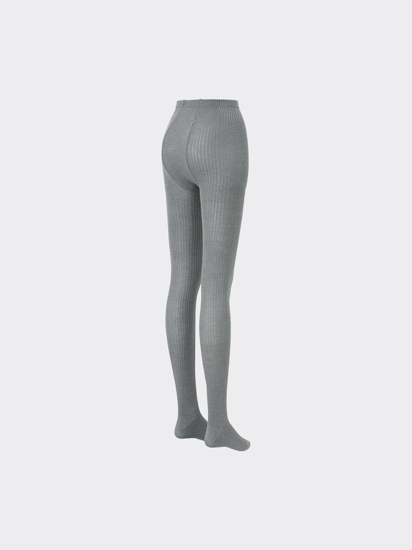 STYLE-HEAT Ribbed Tights